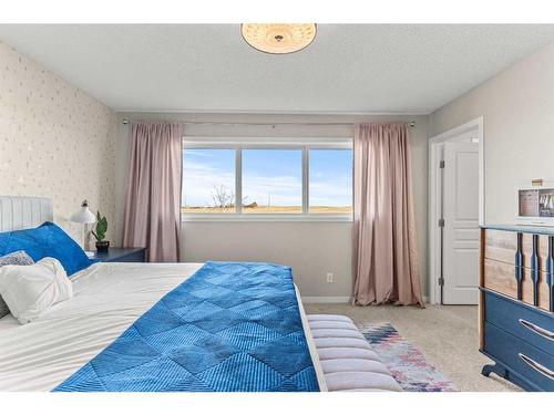 163 Masters Heights Se, Calgary, AB - Indoor Photo Showing Bedroom