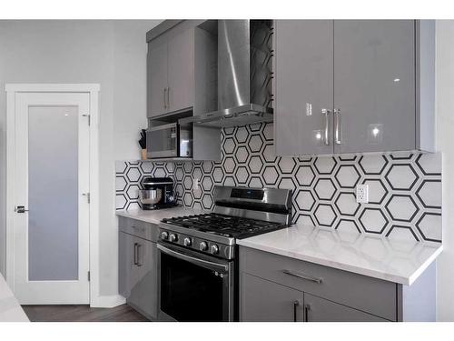 169 Corner Meadows Way Ne, Calgary, AB - Indoor Photo Showing Kitchen