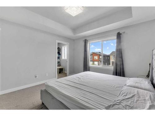 169 Corner Meadows Way Ne, Calgary, AB - Indoor Photo Showing Bedroom