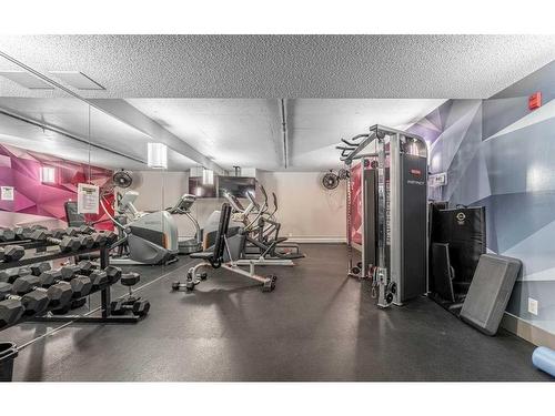 112-510 Edmonton Trail Ne, Calgary, AB - Indoor Photo Showing Gym Room