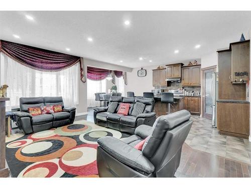 591 Taralake Way Ne, Calgary, AB - Indoor Photo Showing Living Room