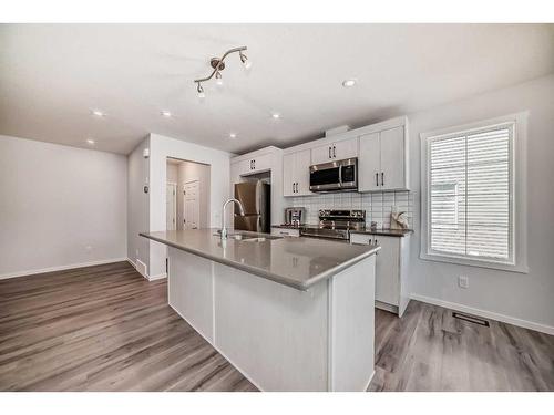 8839 Cityscape Drive Ne, Calgary, AB - Indoor Photo Showing Kitchen With Upgraded Kitchen