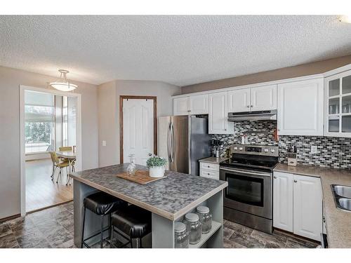 73 Applemont Place Se, Calgary, AB - Indoor Photo Showing Kitchen With Double Sink