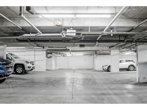 309-3101 34 Avenue Nw, Calgary, AB - Indoor Photo Showing Garage