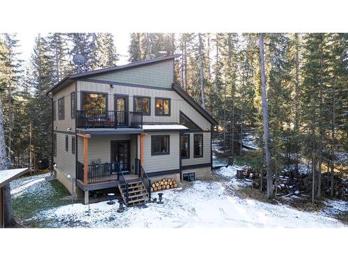 136-5417 Highway 579, Rural Mountain View County, AB - Outdoor With Balcony