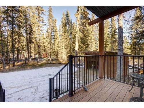 136-5417 Highway 579, Rural Mountain View County, AB - Outdoor With Balcony With Deck Patio Veranda With Exterior