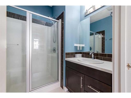 295 Silverado Plains Park Sw, Calgary, AB - Indoor Photo Showing Bathroom