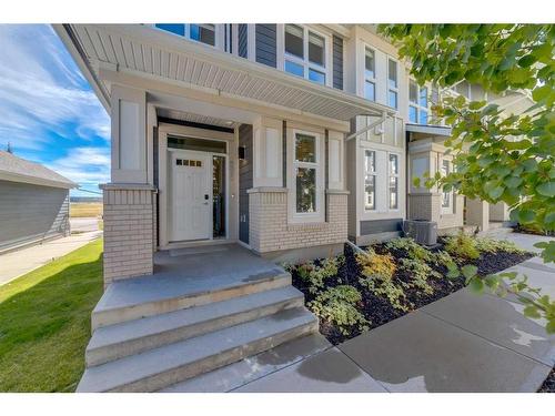 295 Silverado Plains Park Sw, Calgary, AB - Outdoor With Facade