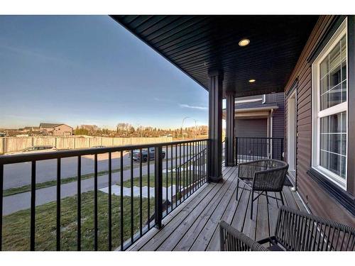 2668 Kings Heights Gate Se, Airdrie, AB - Outdoor With Deck Patio Veranda With Exterior