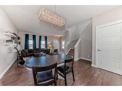 2668 Kings Heights Gate Se, Airdrie, AB - Indoor Photo Showing Dining Room