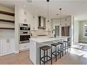 2322 24 Avenue Sw, Calgary, AB  - Indoor Photo Showing Kitchen With Stainless Steel Kitchen With Upgraded Kitchen 