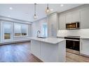 1306-395 Skyview Parkway Ne, Calgary, AB  - Indoor Photo Showing Kitchen With Double Sink With Upgraded Kitchen 