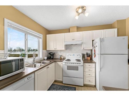 208 Stonemere Place, Chestermere, AB - Indoor Photo Showing Kitchen With Double Sink