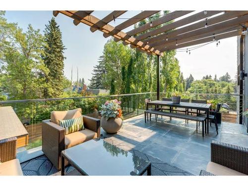 708 Madison Avenue Sw, Calgary, AB - Outdoor With Deck Patio Veranda With Exterior