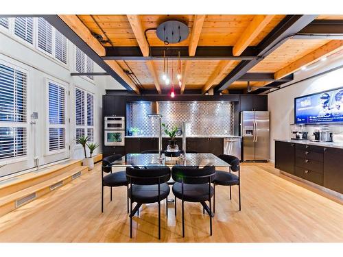 110-1117 1 Street Sw, Calgary, AB - Indoor Photo Showing Dining Room