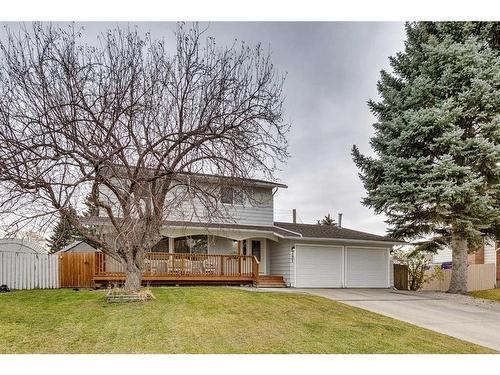 297 Queen Tamara Way Se, Calgary, AB - Outdoor With Deck Patio Veranda