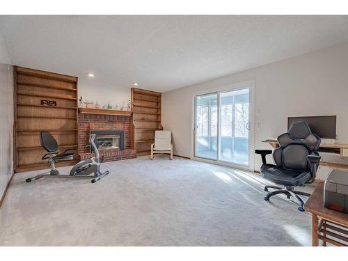 43 Edgewood Place Nw, Calgary, AB - Indoor With Fireplace