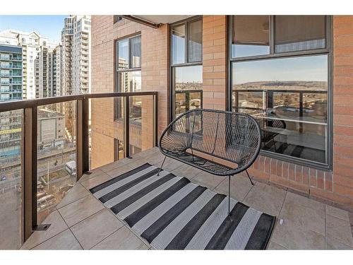 905-1100 8 Avenue Sw, Calgary, AB - Outdoor With Balcony With Exterior