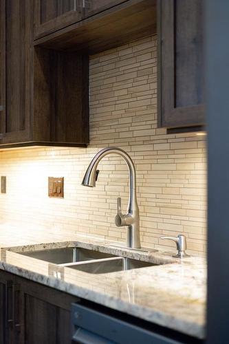 120 15 Street Nw, Calgary, AB - Indoor Photo Showing Kitchen With Double Sink