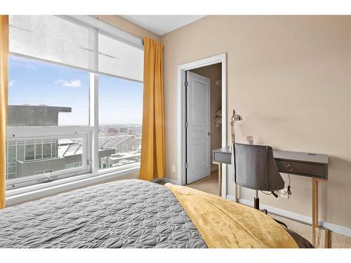 2502-1320 1 Street Se, Calgary, AB - Indoor Photo Showing Bedroom