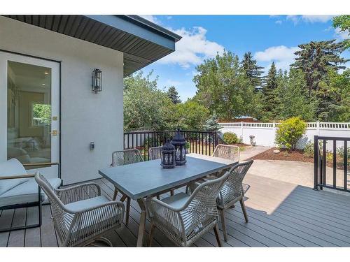 116 Malibou Road Sw, Calgary, AB - Outdoor With Deck Patio Veranda With Exterior