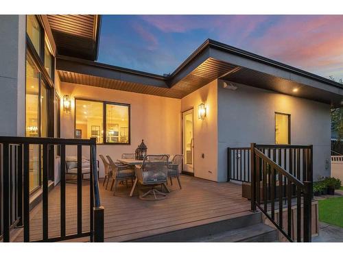 116 Malibou Road Sw, Calgary, AB - Outdoor With Deck Patio Veranda With Exterior