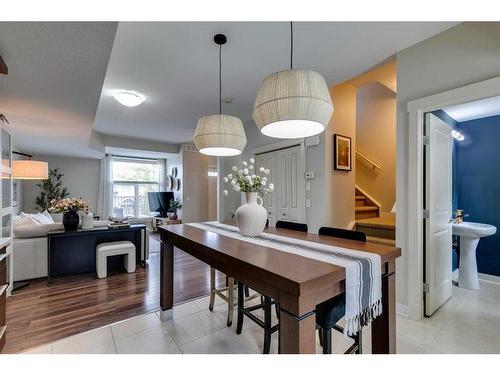 134 West Springs Road Sw, Calgary, AB - Indoor Photo Showing Dining Room