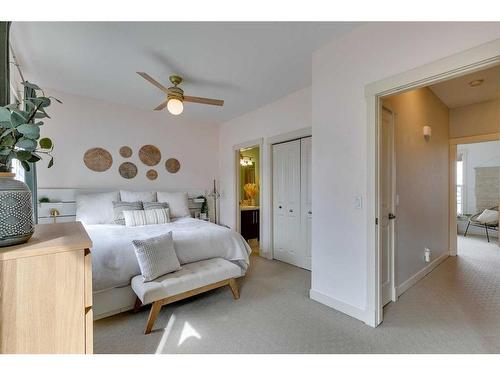 134 West Springs Road Sw, Calgary, AB - Indoor Photo Showing Bedroom