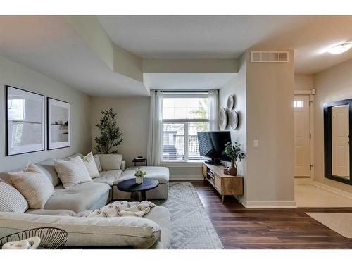 134 West Springs Road Sw, Calgary, AB - Indoor Photo Showing Living Room