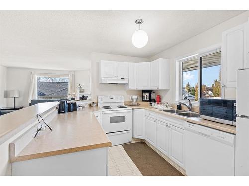 2301-20 Harvest Rose Park Ne, Calgary, AB - Indoor Photo Showing Kitchen With Double Sink