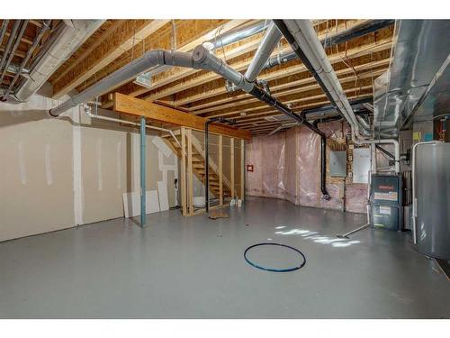 87 West Coach Manor Sw, Calgary, AB - Indoor Photo Showing Basement