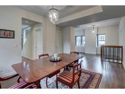 3012 7 Street Sw, Calgary, AB - Indoor Photo Showing Dining Room