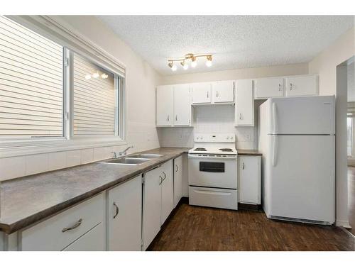 4327 58 Street Ne, Calgary, AB - Indoor Photo Showing Kitchen With Double Sink