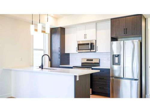 144-2117 81 Street Sw, Calgary, AB - Indoor Photo Showing Kitchen