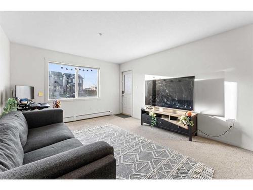 4118-181 Skyview Ranch Manor Ne, Calgary, AB - Indoor Photo Showing Living Room