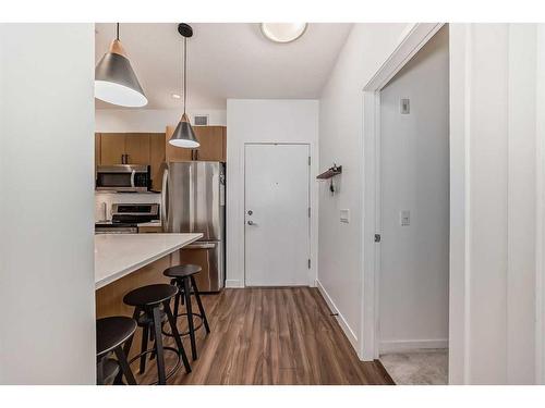 110-16 Auburn Bay Link Se, Calgary, AB - Indoor Photo Showing Kitchen