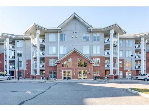 449-8535 Bonaventure Drive Se, Calgary, AB - Outdoor With Balcony With Facade