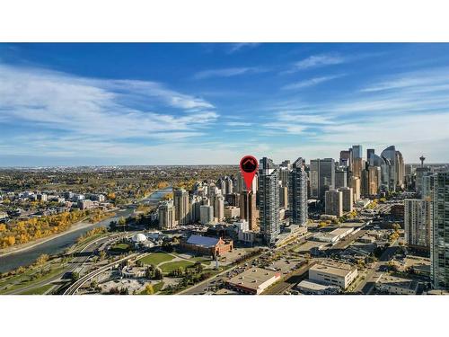 608-1100 8 Avenue Sw, Calgary, AB - Outdoor With View