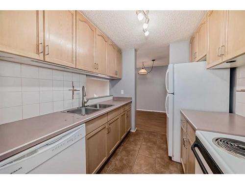 429-723 57 Avenue Sw, Calgary, AB - Indoor Photo Showing Kitchen With Double Sink