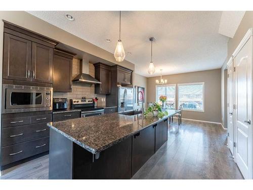 150 Cranford Common Se, Calgary, AB - Indoor Photo Showing Kitchen With Upgraded Kitchen