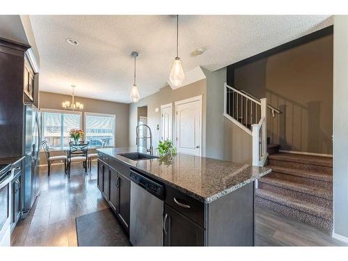 150 Cranford Common Se, Calgary, AB - Indoor Photo Showing Kitchen With Upgraded Kitchen