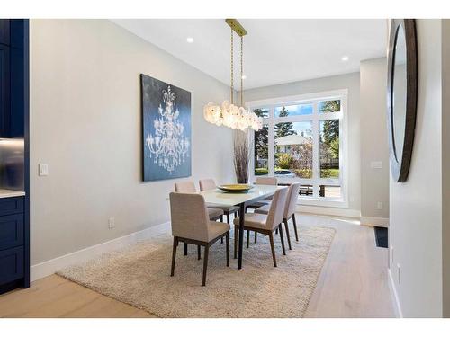 2418 35 Street Sw, Calgary, AB - Indoor Photo Showing Dining Room