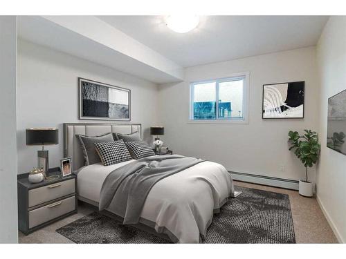 1412-181 Skyview Ranch Manor Ne, Calgary, AB - Indoor Photo Showing Bedroom