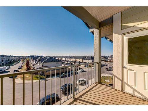 1412-181 Skyview Ranch Manor Ne, Calgary, AB - Outdoor With Balcony With Exterior