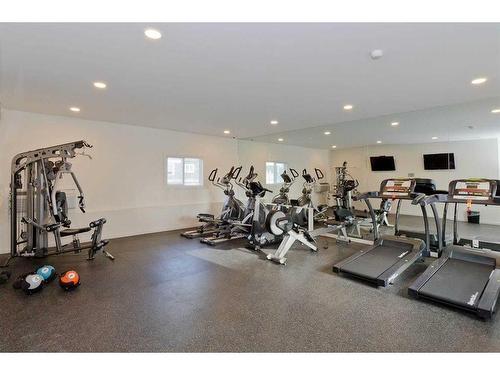 1412-181 Skyview Ranch Manor Ne, Calgary, AB - Indoor Photo Showing Gym Room