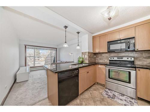 311-920 68 Avenue Sw, Calgary, AB - Indoor Photo Showing Kitchen With Stainless Steel Kitchen