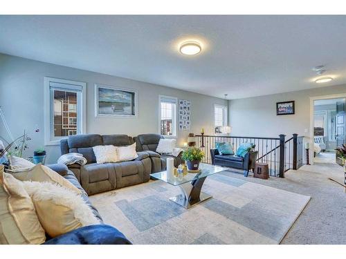 182 Skyview Ranch Street Ne, Calgary, AB - Indoor Photo Showing Living Room