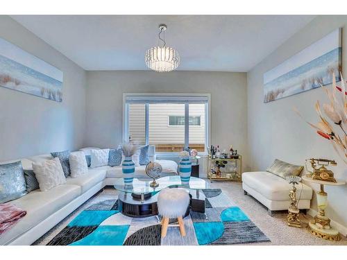 182 Skyview Ranch Street Ne, Calgary, AB - Indoor Photo Showing Living Room