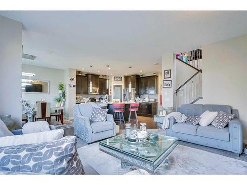 182 Skyview Ranch Street Ne, Calgary, AB - Indoor Photo Showing Living Room