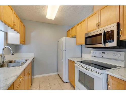 119-2022 Canyon Meadows Drive Se, Calgary, AB - Indoor Photo Showing Kitchen With Double Sink